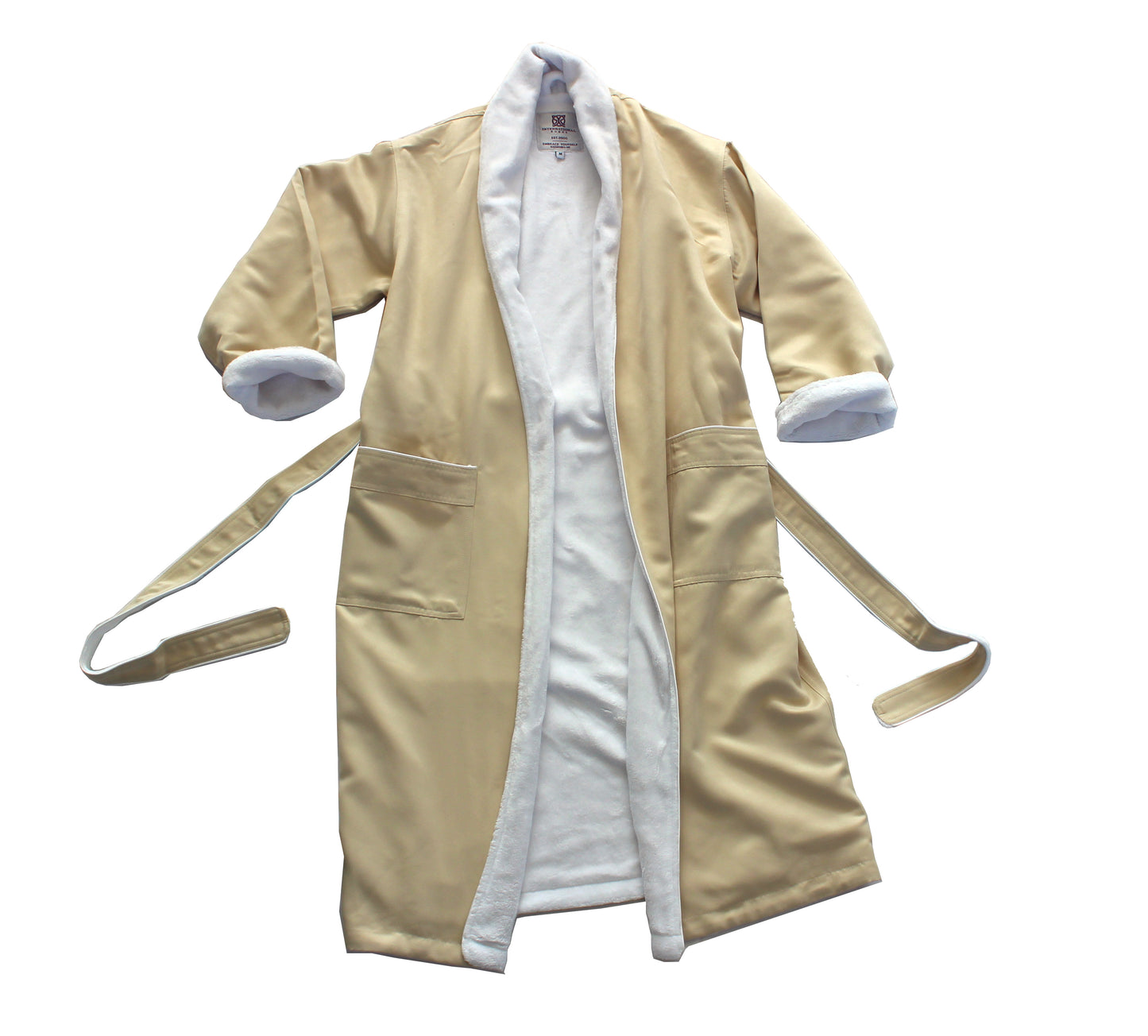 Spa Robe Microfiber Twill with Ultra Soft Plush Lining for Men and Women