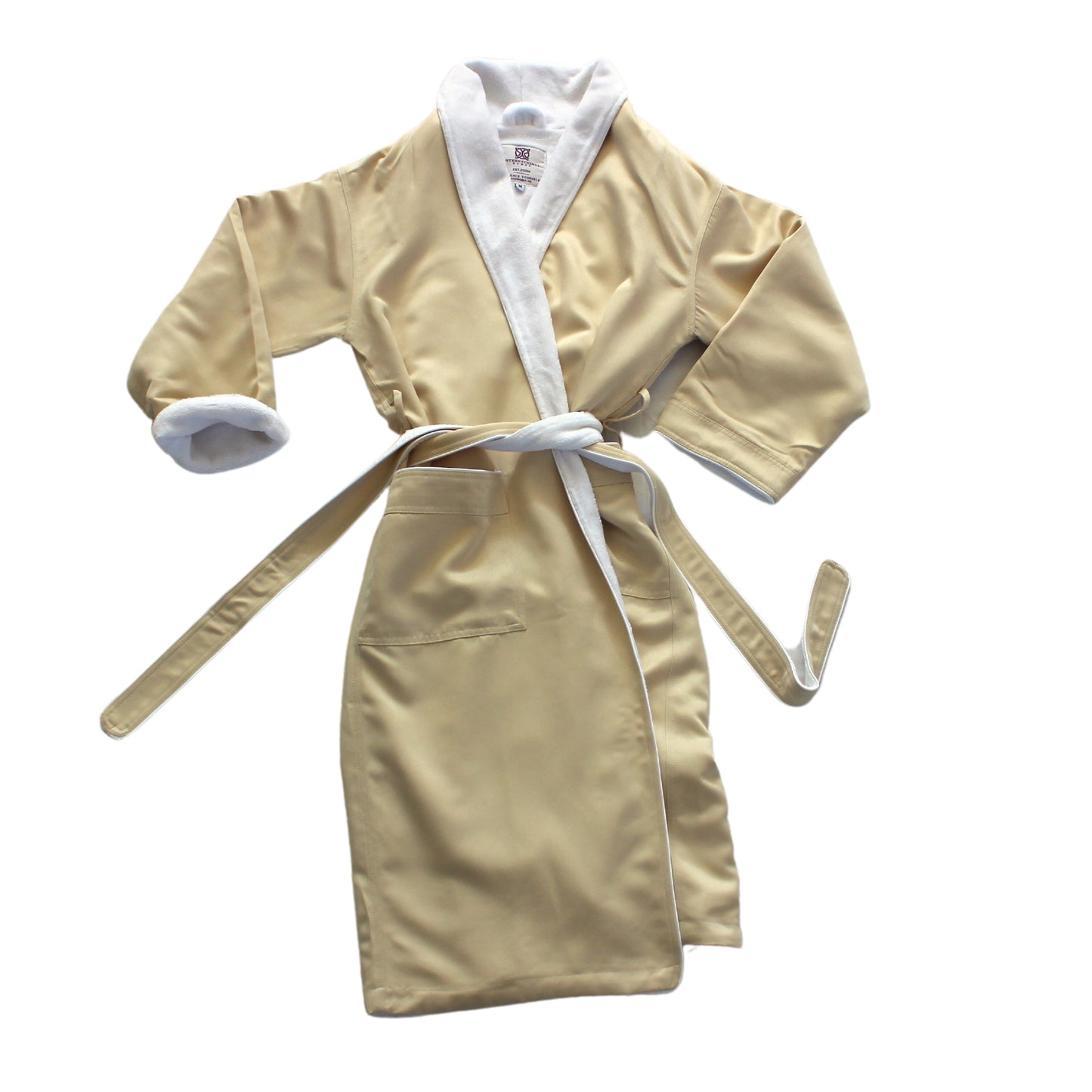 Spa Robe Microfiber Twill with Ultra Soft Plush Lining for Men and Women