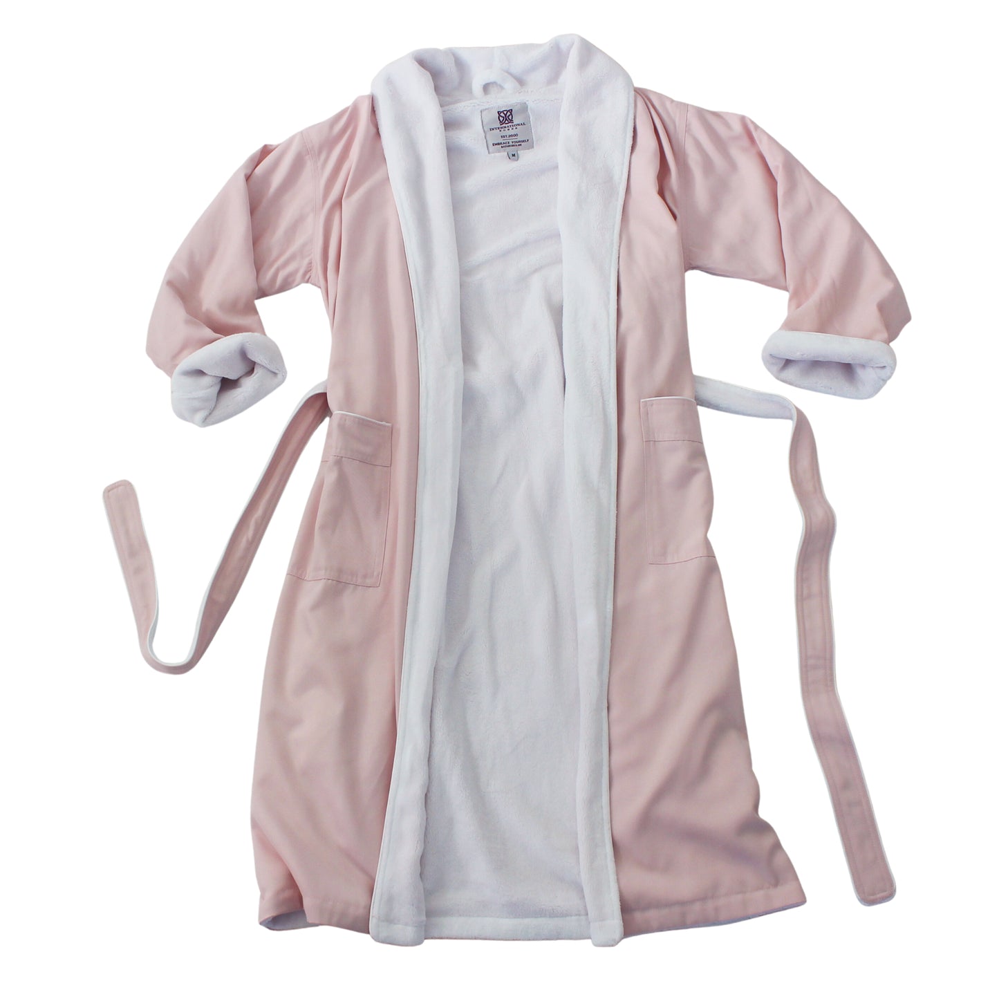 Spa Robe Microfiber Twill with Ultra Soft Plush Lining for Men and Women