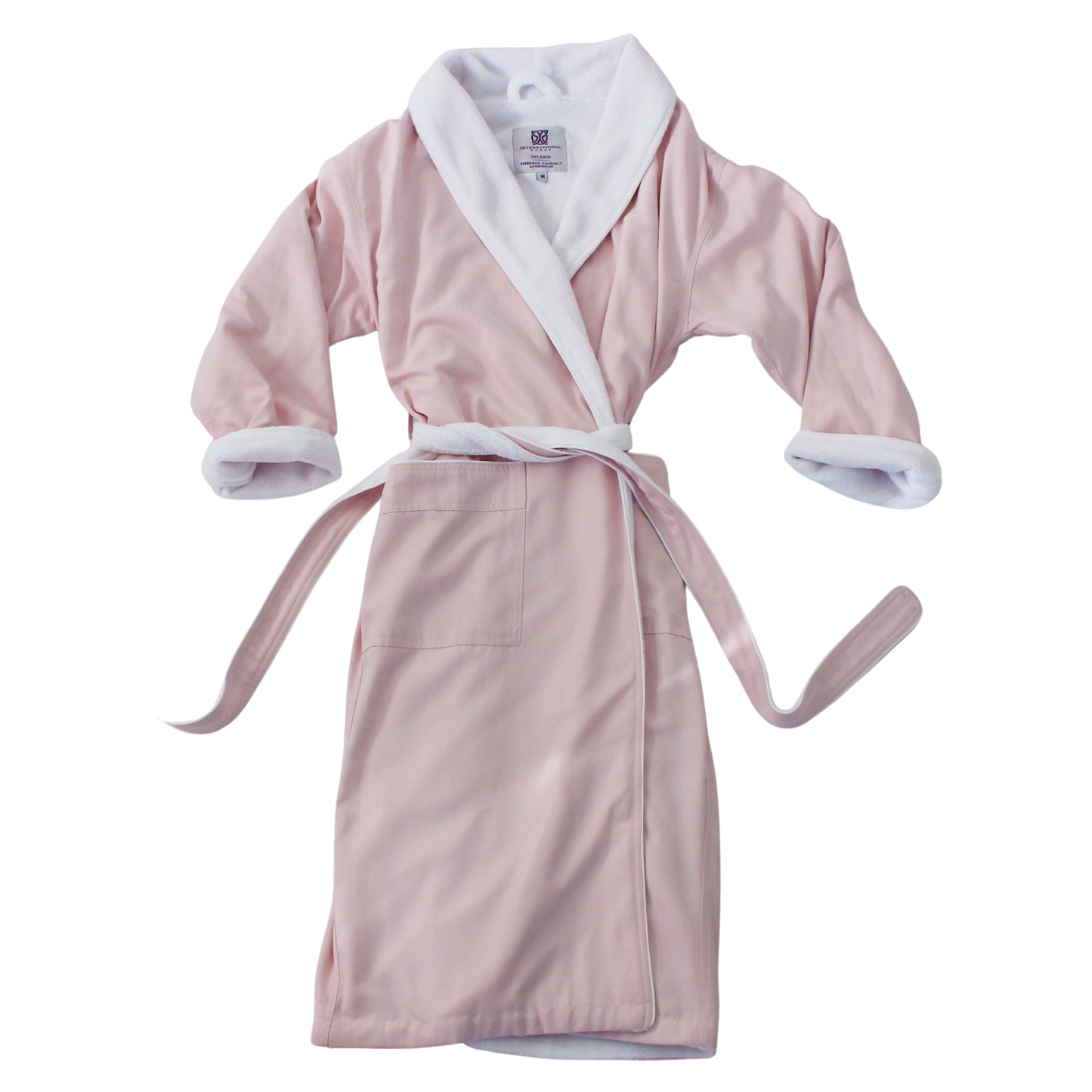 Spa Robe Microfiber Twill with Ultra Soft Plush Lining for Men and Women