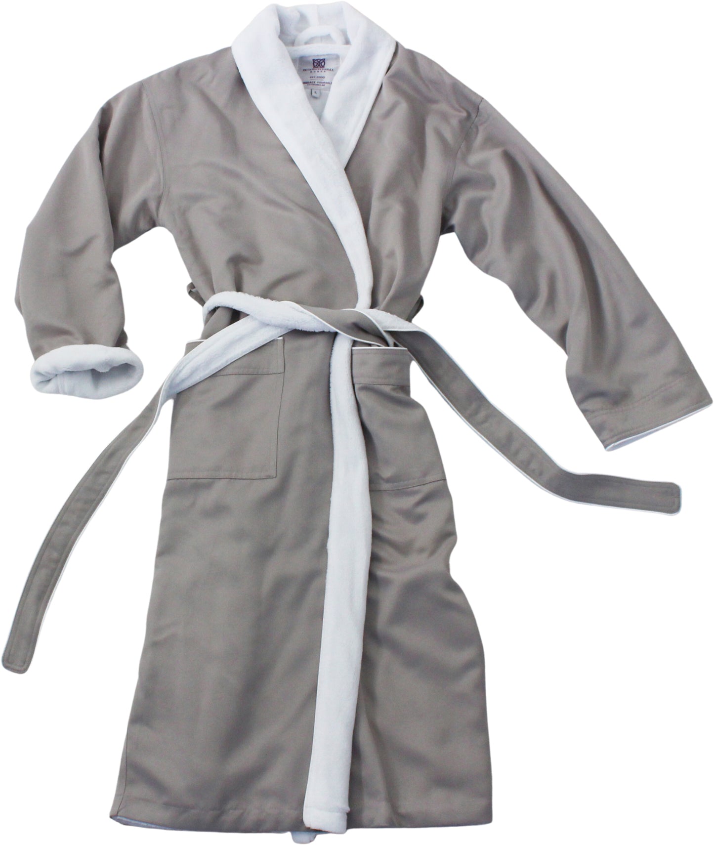 Spa Robe Microfiber Twill with Ultra Soft Plush Lining for Men and Women