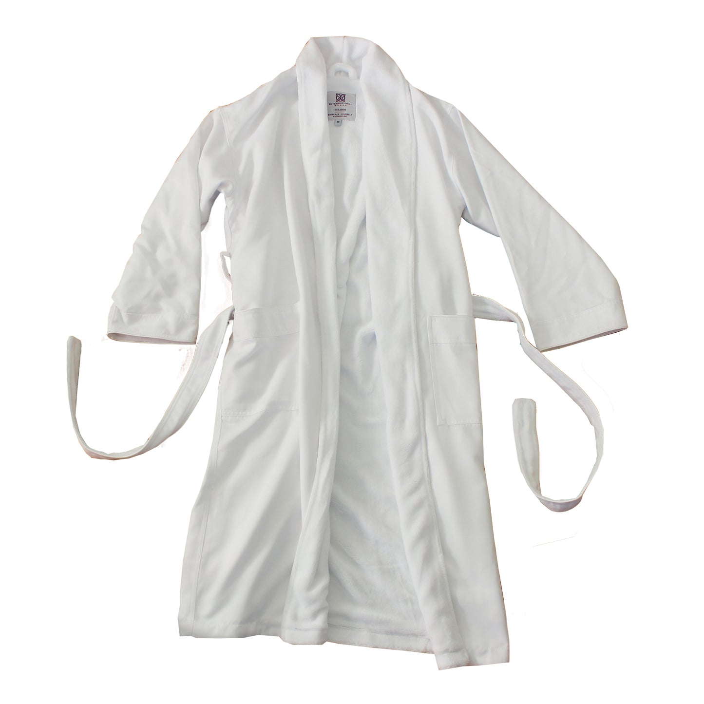 Spa Robe Microfiber Twill with Ultra Soft Plush Lining for Men and Women