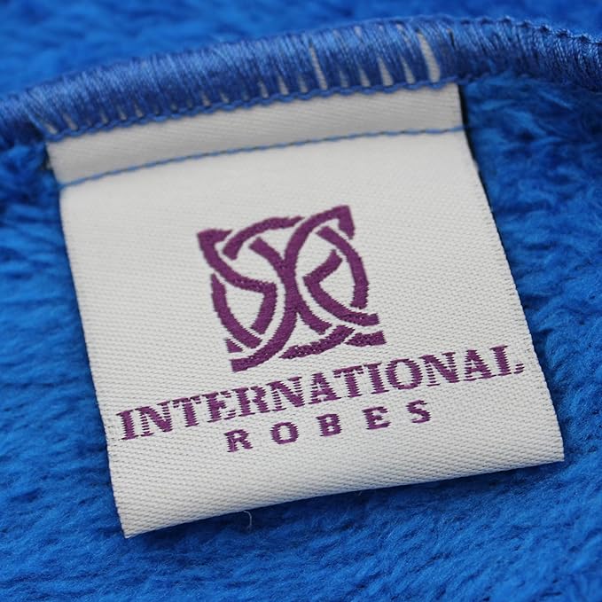 Kids Cozy Robe Super Soft Plush Kids Bathrobe in Classic & Vibrant Hues - Ages 4-15