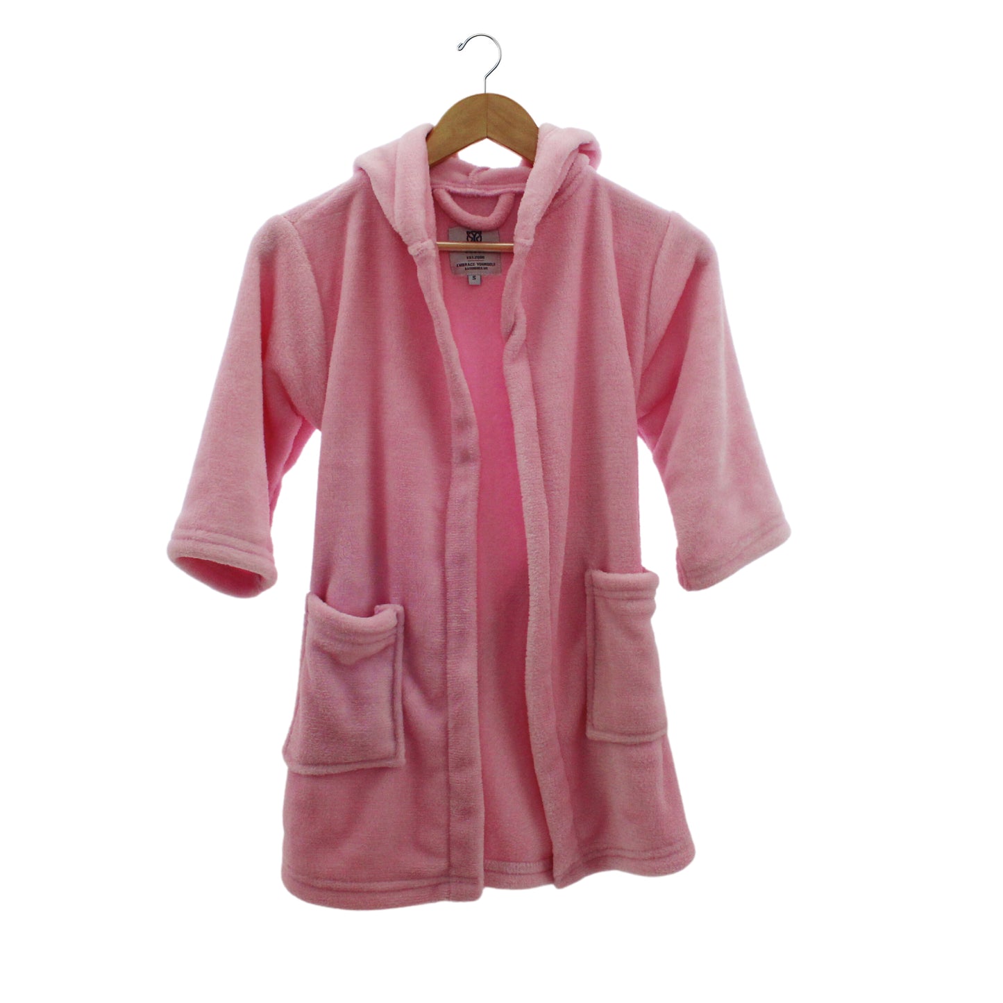 Kids Cozy Robe Super Soft Plush Kids Bathrobe in Classic & Vibrant Hues - Ages 4-15