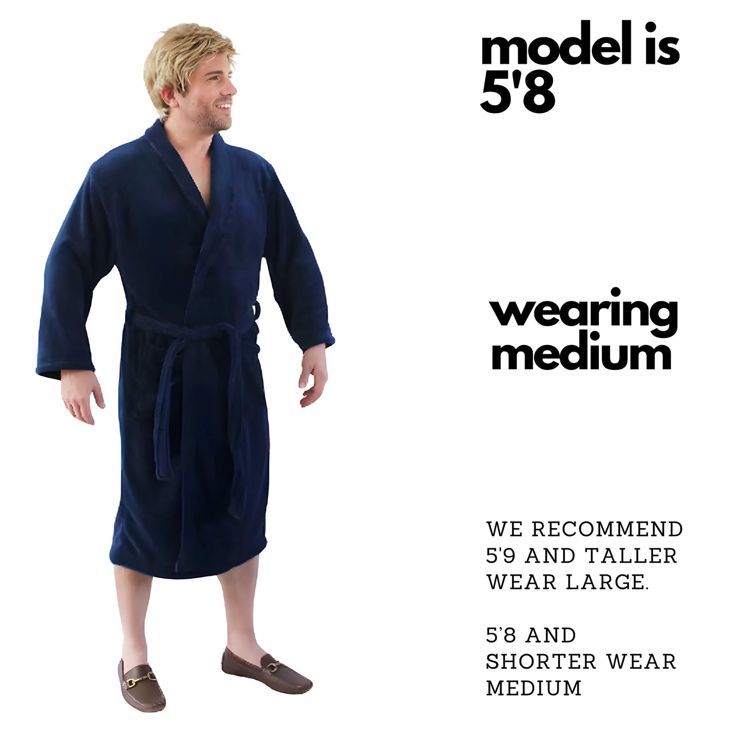 Coziest Robe in the World Unbelievably Soft Bathrobe in Classic & Vibrant Hues for Men and Women