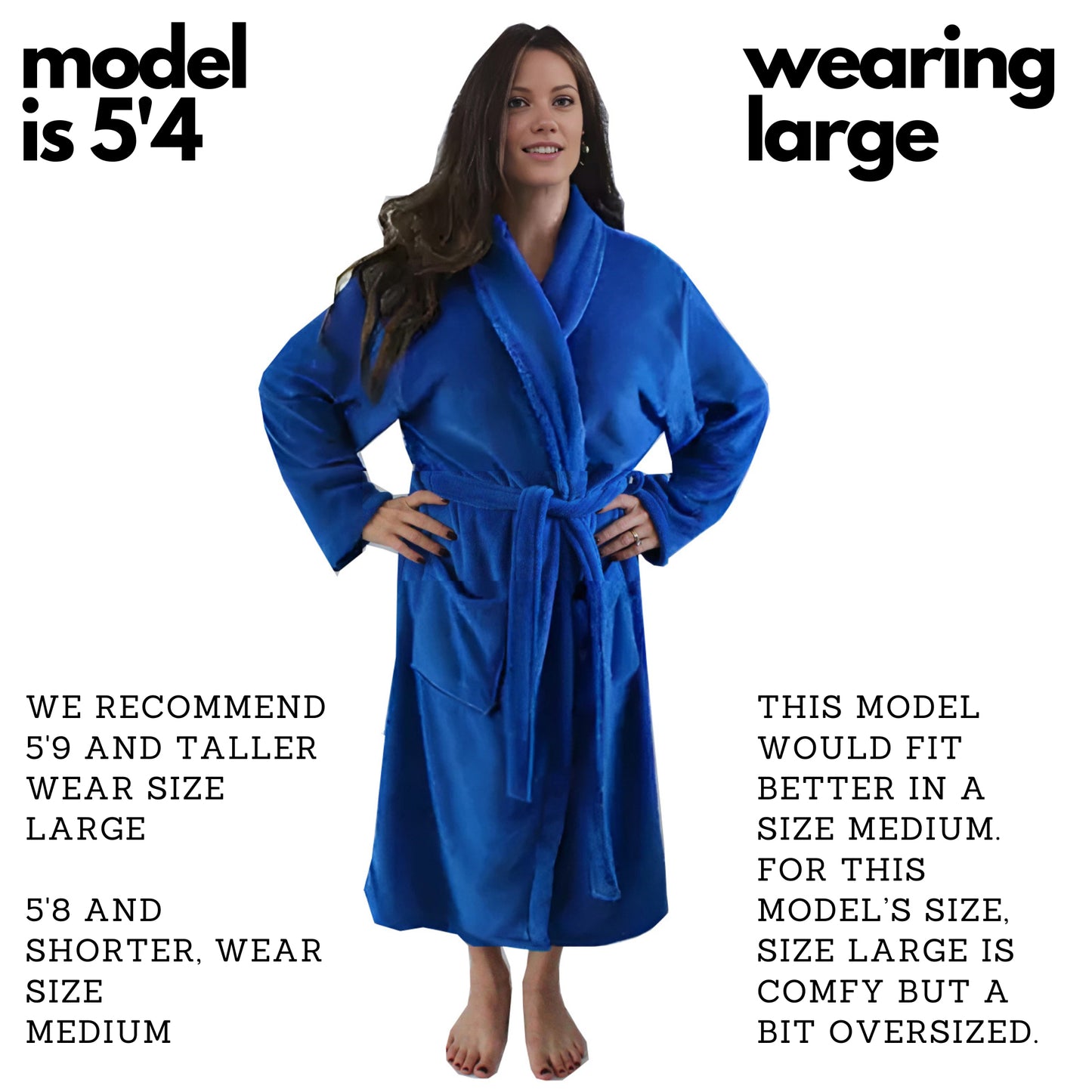 Coziest Robe in the World Unbelievably Soft Bathrobe in Classic & Vibrant Hues for Men and Women